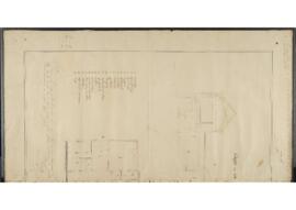 Sint-Beatrixgodshuis: grondplan en gevel / M. Van Ockelyen (architect)