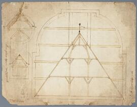 Tekening: Dakconstructie Lisperbuitenpoort