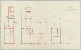 Cox, tekening: Gebouw dienende voor "Berg van Bermhertigheid"