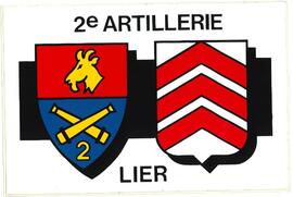 2e Artillerie / wapenschilden