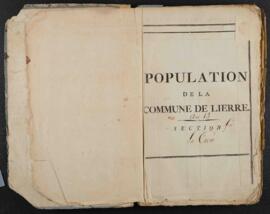 Bevolking Lier. Jaar 13. 1804