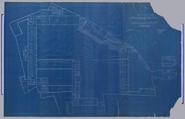 J. Keyaert, tekening: 1º verdiep van de Rijksnormaalschool te Lier (1/100)