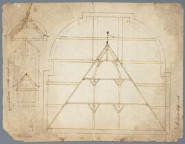 Tekening: Dakconstructie Lisperbuitenpoort