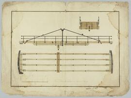 Tekening: Een plan voor een draaibrug (St.-Jansbrug)