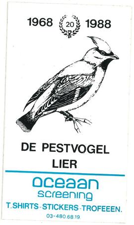 De Pestvogel Lier / Viering 20 jarig bestaan?